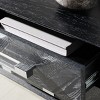 Sanford 2-Drawer Side Table - SFV3548B - Black Cerused Oak - Safavieh Couture - 2 of 4