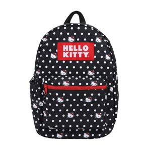 Hello Kitty Head and Polka Dots AOP Travel Backpack - 1 of 4