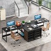 Tribesigns 59" L-Shaped Computer Desk, Reversible Corner Office Desk for Home Office - 3 of 4