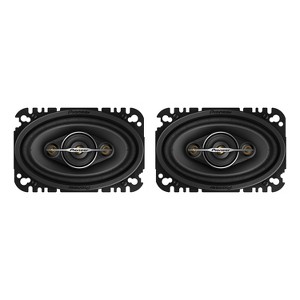Pioneer® TS-A4671F 4-In. x 6-In. 210-Watt 4-Way Full-Range Coaxial Speakers Black, Max Power 2 Pack - 1 of 4