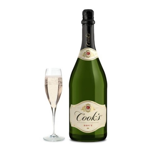 Cook's California Champagne Brut White Sparkling Wine - 1.5l Bottle ...