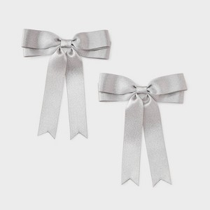 Game Day Hair Bow Set 2pc - Wild Fable™ - 1 of 3