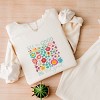 Simply Sage Market See The Good Be The Good Floral Lightweight Garment Dyed Sweatshirt - 3 of 4