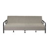 Homy Casa 78.7" Modern Fabric 3-Seat Sofa with Adjustable Backrest - 4 of 4