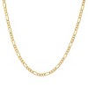 Unisex 14k Gold 2.5mm Figaro Chain Necklace - 3 of 4