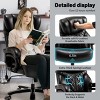 Executive Office Chair Modern with Lumbar Support and 600LBS Capacity for Home Office 24in Wide Seat - 3irtyhousy - 2 of 4
