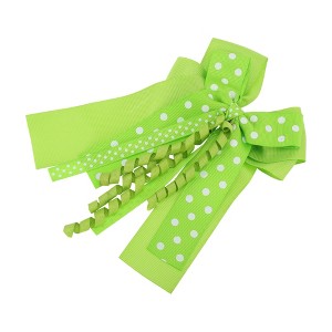 Unique Bargains Women's Halloween Spiral Ribbon Duckbill Clip  1 Pc - 1 of 4
