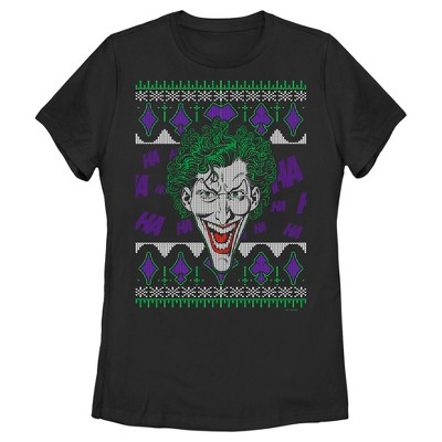 Women's Batman Joker Sweater T-Shirt