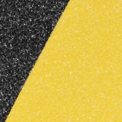 black/yellow