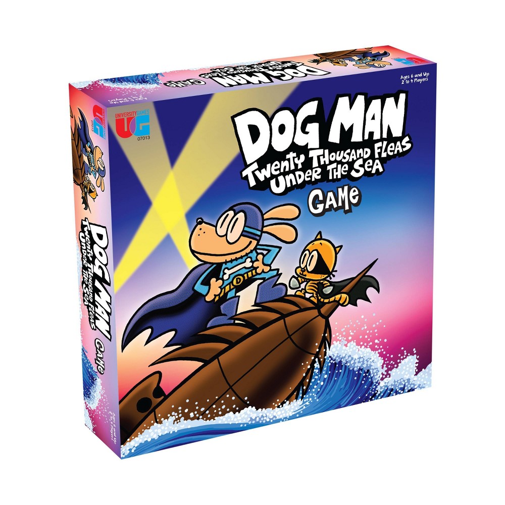 Photos - Board Game University Games Dog Man Twenty Thousand Fleas Under the Sea Game: Creative Thinking  for 2-4 Players 