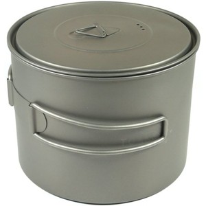 TOAKS Titanium 1300ml Outdoor Camping Cook Pot POT-1300 - 1 of 3
