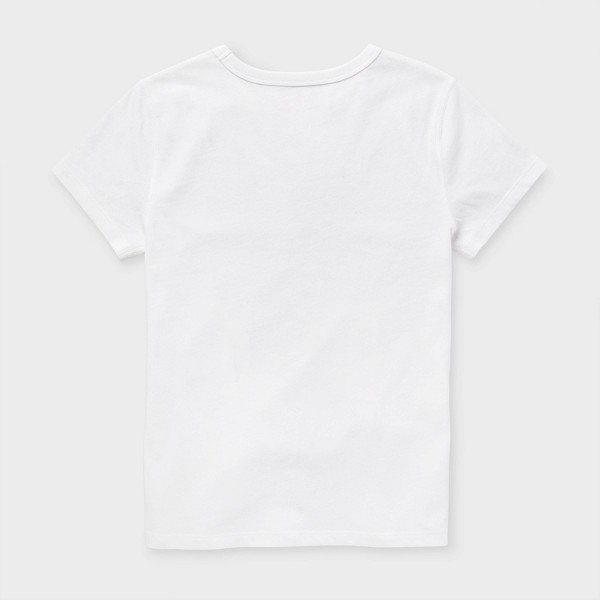 Paquete de 2 Camisetas Interiores de Manga Corta Adaptables para Niño - Cat & Jack™ Blanco 2