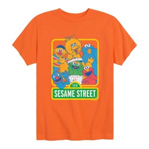 Boys' - Sesame Street - 123 Sesame Street Short Sleeve Graphic T-Shirt - 1 of 4