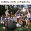 Multi-Scenario Outdoor Air Box Table ¨C Safe Storage and Protection for Gas Cylinders, Perfect Companion for Camping and Family Gatherings - 3 of 4