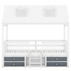 KIGFTSOD Wood Bed House Bed Frame - 4 of 4
