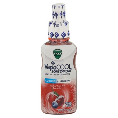 Vicks VapoCool Cherry Berry Freeze Sore Throat 6 fl oz