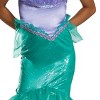 Disney Kids' the Little Mermaid Ariel Deluxe Costume Dress Aqua Green - 3 of 4