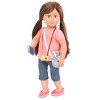 Our Generation Reese with Storybook 18" Posable Travel Doll - image 2 of 4