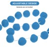 Unique Bargains Party Decorative Polyester Yarn Pom Pom Ball Garlands 4 Pcs - 3 of 4