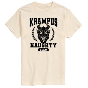 Men's - Instant Message - Krampus Naughty Team Short Sleeve Graphic T-Shirt - 1 of 4