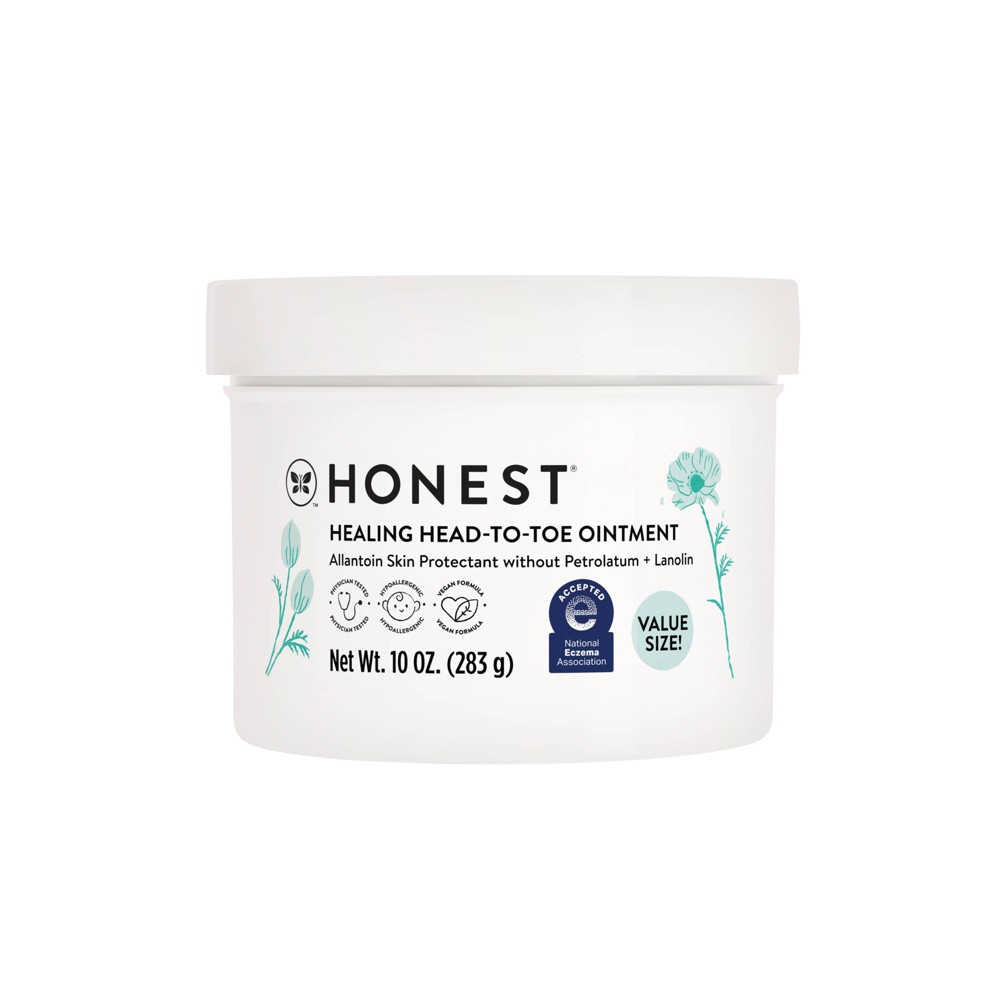 Photos - Baby Hygiene The Honest Company Healing Head-to-Toe Fragrance Free Ointment - 10oz