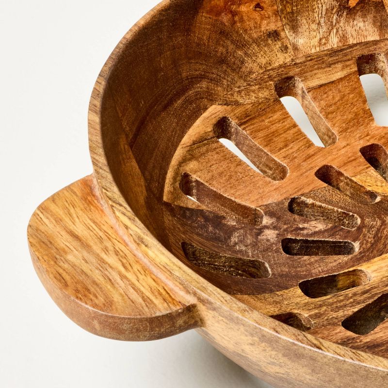 42oz Wooden Harvest Bowl - Hearth &#38; Hand&#8482; with Magnolia, 4 of 5