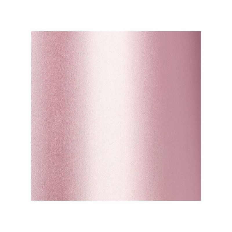 Springcrest Sydnee Pale Pink Satin Medium Drum Lamp Shade 14" Top x 16" Bottom x 11" Slant (Spider) Replacement with Harp and Finial, 6 of 8