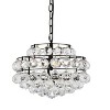 Elegant Lighting Savannah 14 inch pendant in black - 3 of 4