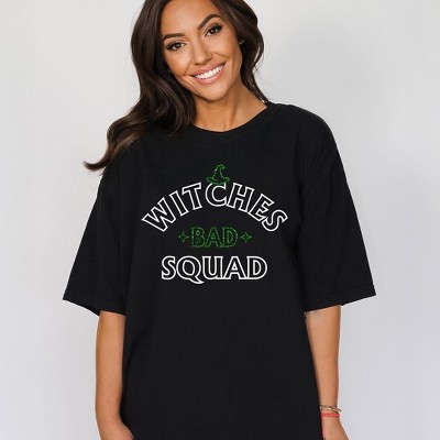 Simply Sage Market Women's Witches Bad Squad Short Sleeve Garment Dyed Tee