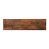 53" Industrial Wood Dining Bench with Handcrafted Mango Wood Seat and Sturdy Iron Frame for Outdoor Spaces -3irtyhousy - 3 of 4