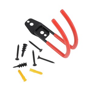 Unique Bargains Garage Storage Hooks with Screws Large Round Base Plate without Hook 5.5"x4.1"x1.4" 1 Pc - 1 of 4