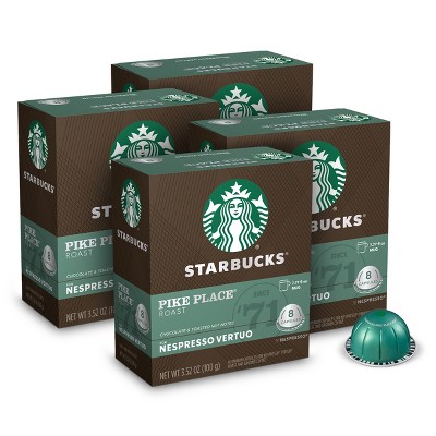 Starbucks By Nespresso vertuo line Pods Light And Medium Roast Coffee  Variety Pack - 24ct : Target