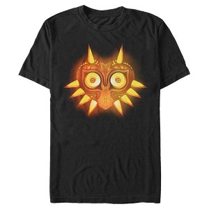 Men's Nintendo Halloween Majora Pumpkin T-Shirt - 1 of 4