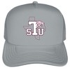 Texas Southern University Primary Logo Foam Trucker Cap Grey Os - 2 of 4