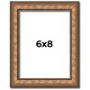 PosterPalooza | Photo Size Slim Profile Gold Picture Frame - UV Acrylic, Foam Board Backing, Hanging Hardware - 2 of 4