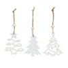 Melrose Wood Tree Tag Ornament (Set of 9) - 2 of 4