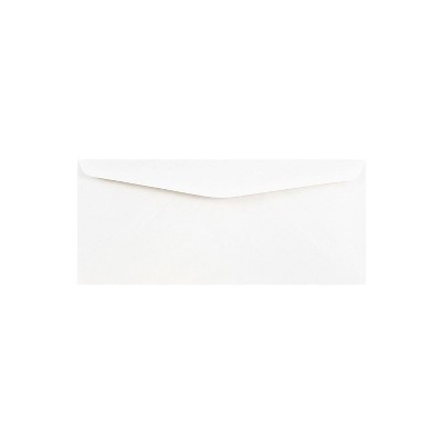 JAM Paper #10 Business Commercial Envelopes 4.125 x 9.5 White 35532IF