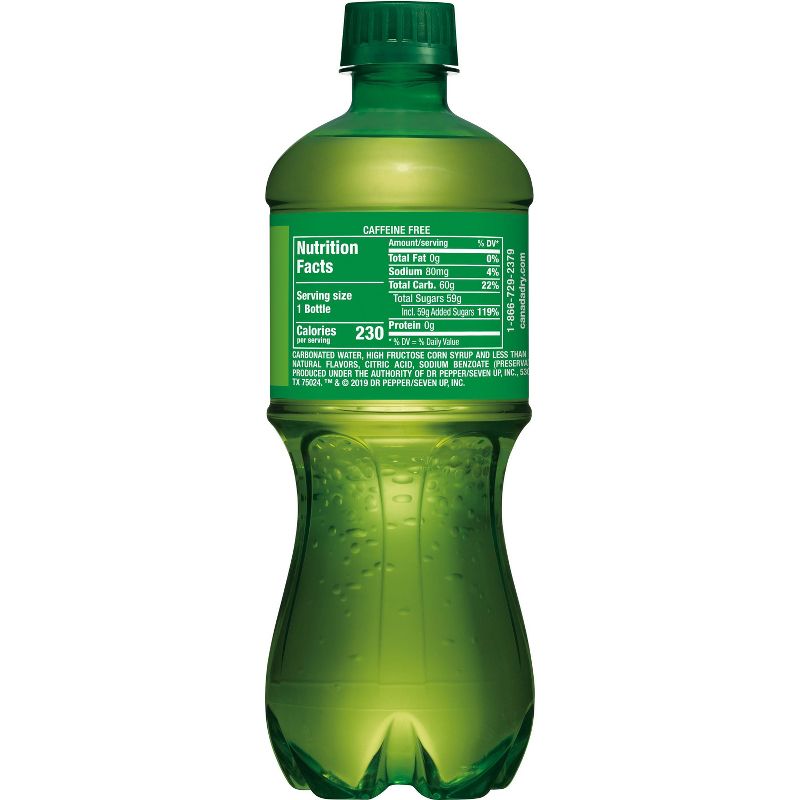 Canada Dry Ginger Ale Soda - 20 fl oz Bottle, 4 of 8