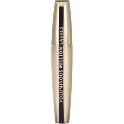 L'oreal Paris Million Lashes Mascara - 635 Blackest Black - Fl Oz : Target