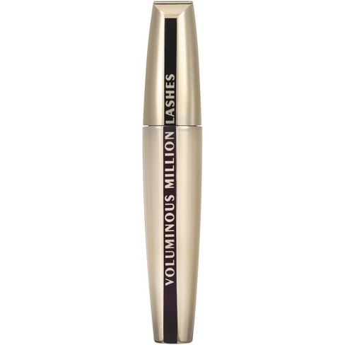 kapitel voldgrav Depression L'oreal Paris Voluminous Million Lashes Waterproof Mascara - 635 Blackest  Black - 0.3 Fl Oz : Target