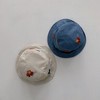 MyKids-USA Baby Cartoon Embroidered Pattern Solid Color Sunshade Bucket Hats - 3 of 4