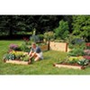 Gardener's Supply Company Stacking Corner Joints for DIY Garden Edging & Raised Garden Bed | Set of 2 - 2 of 4