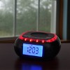 JENSEN Digital AM/FM Weather Band Alarm Clock Radio with NOAA Weather Alert and Top Mounted Red LED - 4 of 4