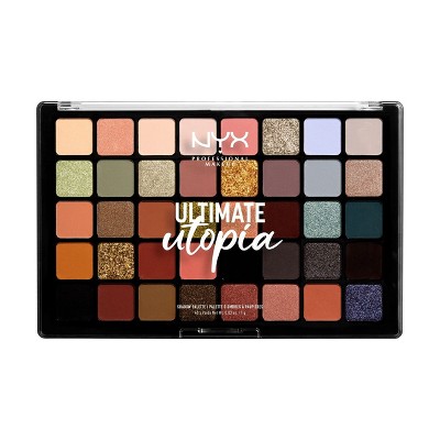 NYX Professional Makeup Ultimate Utopia - 40 Pan Palette, Creamy and Dazzling Shades