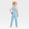OshKosh B'gosh Toddler Girls' Overalls - Sky Blue - 2 of 3