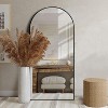 Beautyolove Full Length Mirror 70" x 26" Arched Floor Mirror Wall Hanging Mounted Mirrors Full Body Mirrors, Black - 4 of 4