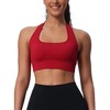 Seamless High-Support Yoga Sports Bra with Removable Pads - 2 of 3