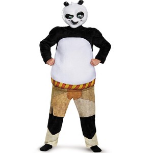Kung Fu Panda Panda-Po Deluxe Muscle Child Costume - 1 of 3