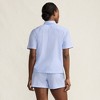 Lands' End Women's Poplin 2 Piece Pajama Set - Short Sleeve Shirt and Shorts - 2 of 4