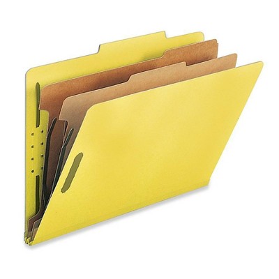 Nature Saver Classification Folders w/ Fstnrs 2 Dvdrs Legal 10/BX YW SP17227